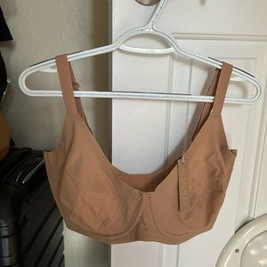 Skims Fits Everybody Unlined Demi Bra Size 40H in Color Ochre